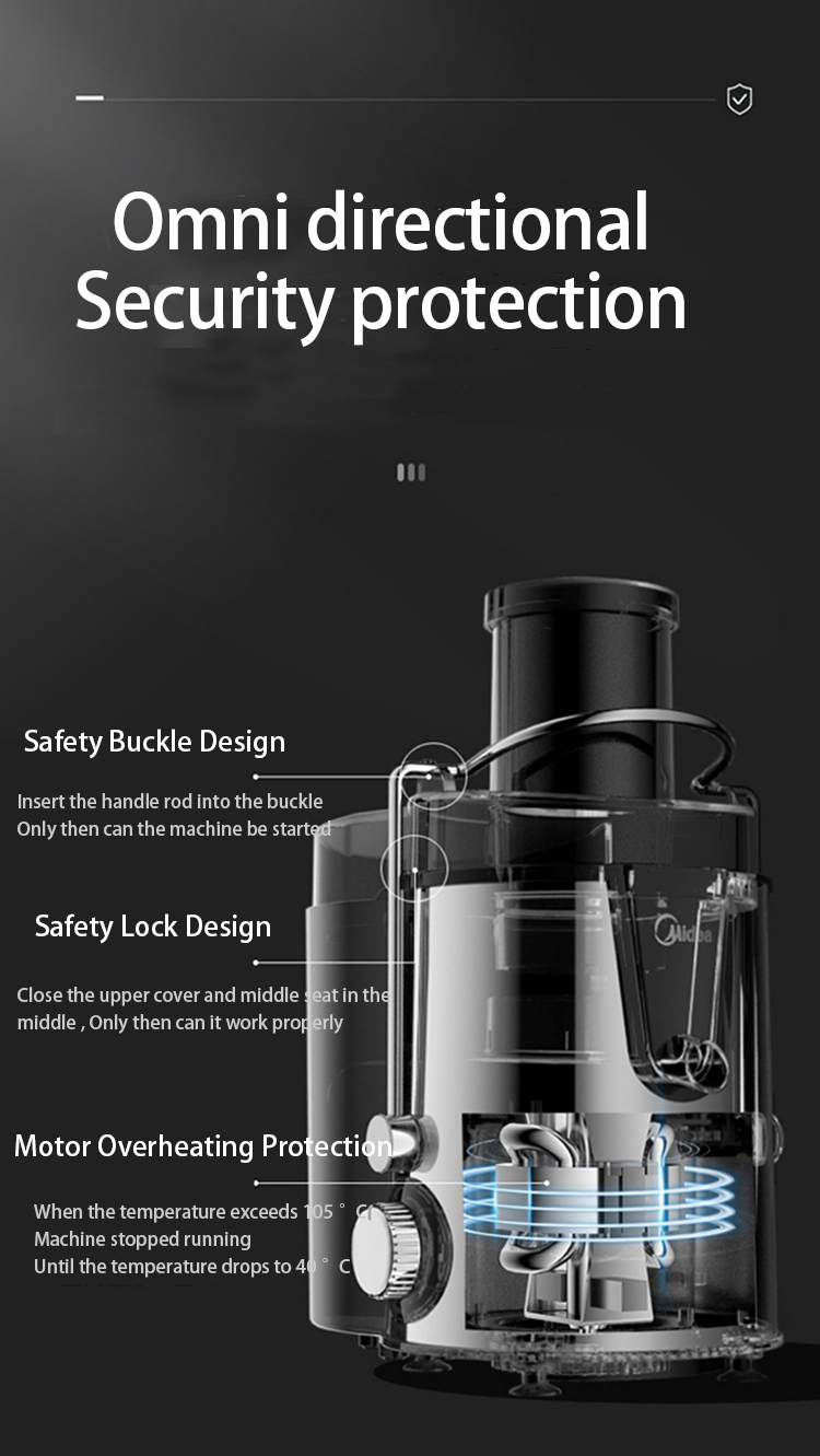 Extracteur de jus domestique 