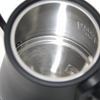 Bouilloire à café à col de cygne 1500W, Style Morden, à ébullition rapide, théière noire mate de 1,0 l, Pour café goutte à goutte à la maison