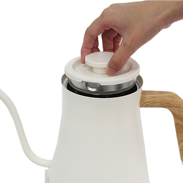 Bouilloire à café électrique à col de cygne, appareils ménagers d'hôtel, cafetière électrique sans fil de 1,8 l, Pour chaudière à main électrique, verser sur les cafetières