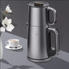 Bouilloire électrique en acier inoxydable de haute qualité, machine à thé turque avec poignée, contrôle par écran tactile, ensemble de théière électrique Samovar