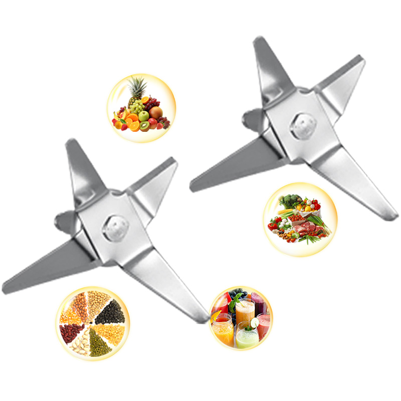 Grossistes Silver Crest 1000W Blender Remplacement des lames de fruit de glace durable Blender 4 lames pour mélangeur
