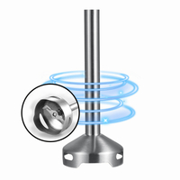 Appareil de fabrication en métal Appareils de cuisine à main Blender Stir Bar Barre de mixage à main électrique électrique Blender Stick Pièces de rechange