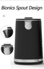 Appareils à domicile Nouveau design électrique Keitle Factory Borosilicate Glass Tea Maker Double Mur Wall Glass Thé