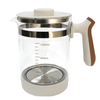 Bouilloire électrique en verre de haute qualité, 1,3 l, modulateur de Thermostat, chauffe-lait, bouilloire électrique en verre