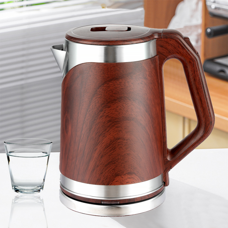 Bouilloire électrique domestique en acier inoxydable 2,0 l, avec Protection, chaudière à eau sans fil, pichet électrique 