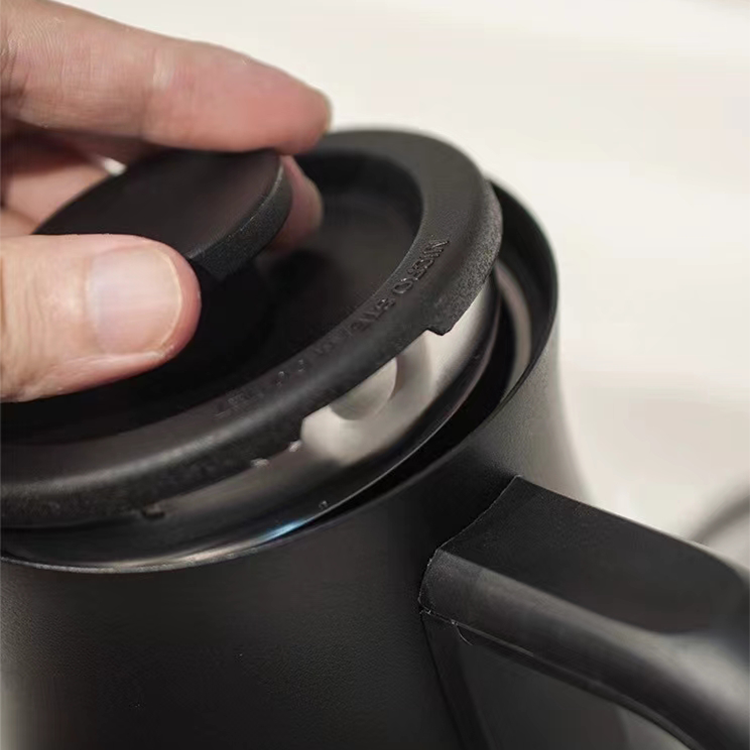Chaudière à eau électrique pour café à main, vente en gros, bouilloire à café en acier inoxydable 