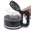 Cafetière électrique expresso goutte à goutte, 650W, arrêt automatique, 1,5 l, 5 à 10 tasses, noire