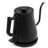 Bouilloire à café à col de cygne 1500W, Style Morden, à ébullition rapide, théière noire mate de 1,0 l, Pour café goutte à goutte à la maison