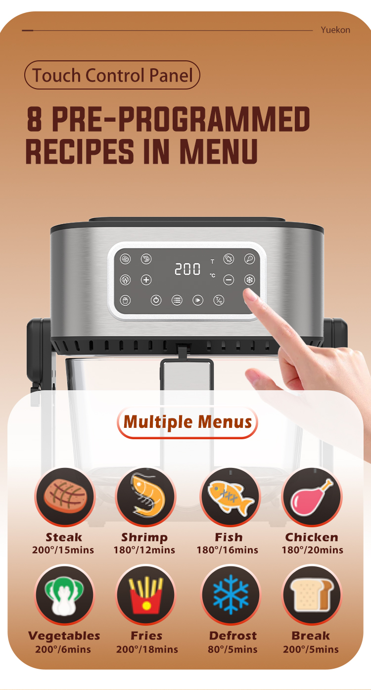 8 RECETTES PR&Eacute;-PROGRAMM&Eacute;ES DANS LE MENU