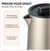Machine à thé électrique Samovar à chauffage rapide, puissante, 1500W, Machine à préparer le thé, réservoir principal de 4l + théière en verre Borosilicate de 1l