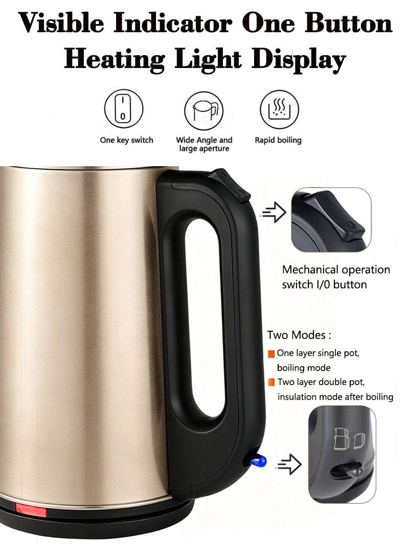 Machine à thé électrique Samovar à chauffage rapide, puissante, 1500W, Machine à préparer le thé, réservoir principal de 4l + théière en verre Borosilicate de 1l