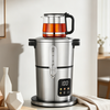 Machine à thé électrique intelligente, numérique, fonction de maintien au chaud, Samovar turc, 2000W, en acier inoxydable, avec contrôle de la température