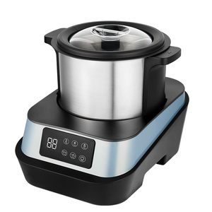 Machine à avaler tout usage 6L 1000W, bol détachable en acier inoxydable, Ugali Banku Fufu, Machine de fabrication pour cuisine africaine