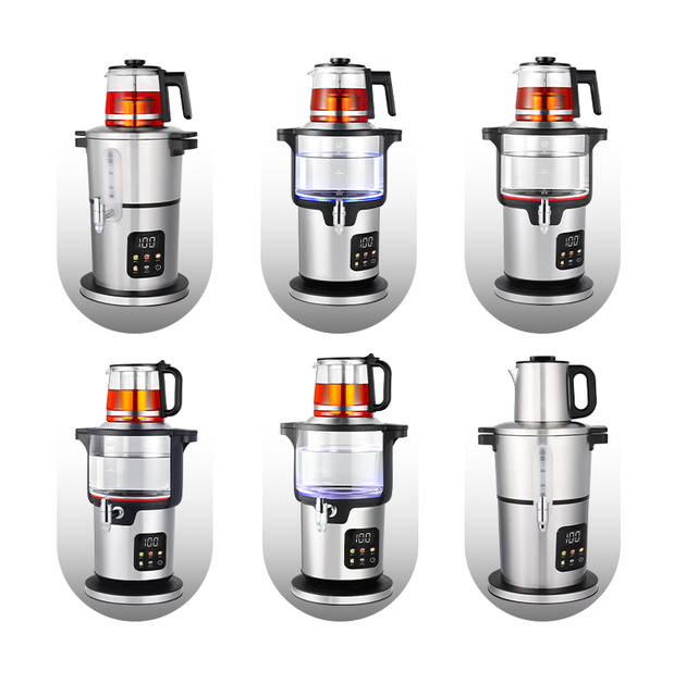 SKD CKD – bouilloire électrique numérique sans fil, 2000W, en verre à haute teneur en Borosilicate, au toucher froid, avec filtre 