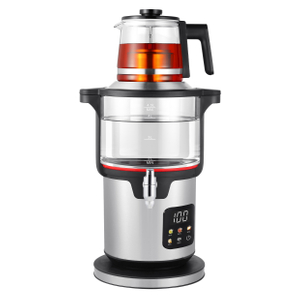 Samovar – théière électrique turque en verre, écran tactile intelligent, capacité de 5,6 l, fonction d'ébullition et de maintien au chaud, pour hôtel